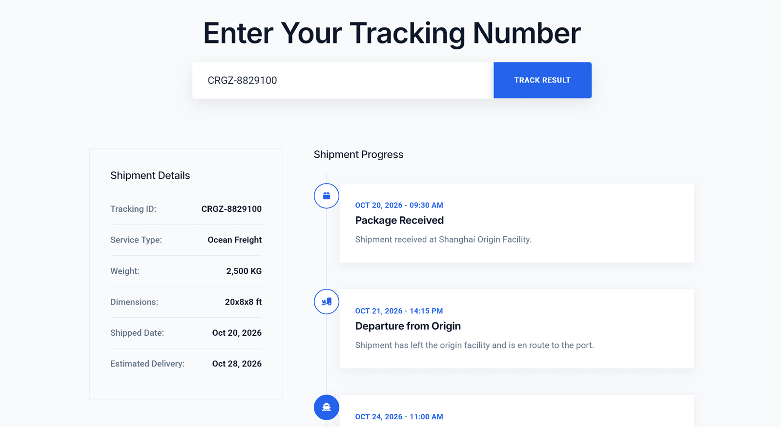 Tracking